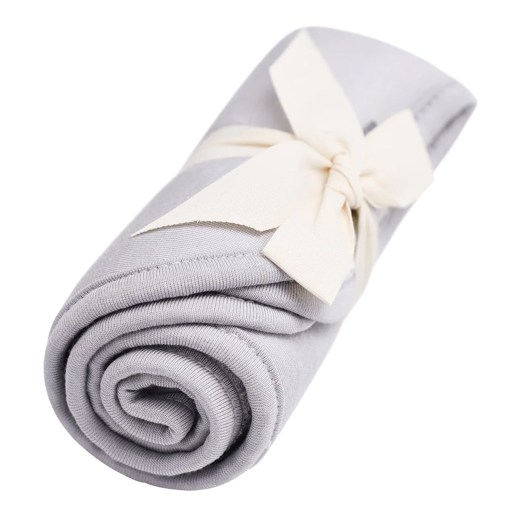 Kyte Baby Rolled Up Burp Cloths in Storm, Soft and Absorbent Baby Burp Cloths