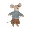maileg mouse big brother sweater and pants