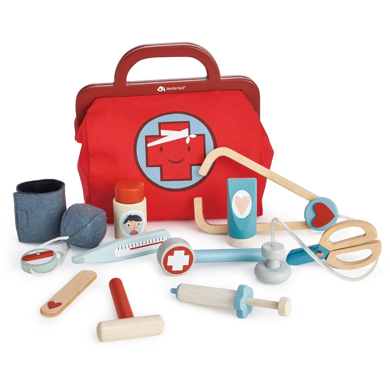 tenderleaf pretend play doctors kit