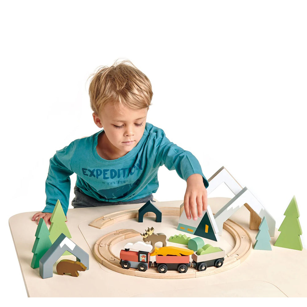 Wooden Toy Car and Surfboard Roleplay Toy, a perfect set for children to enjoy imaginative play with a toy car and surfboard.