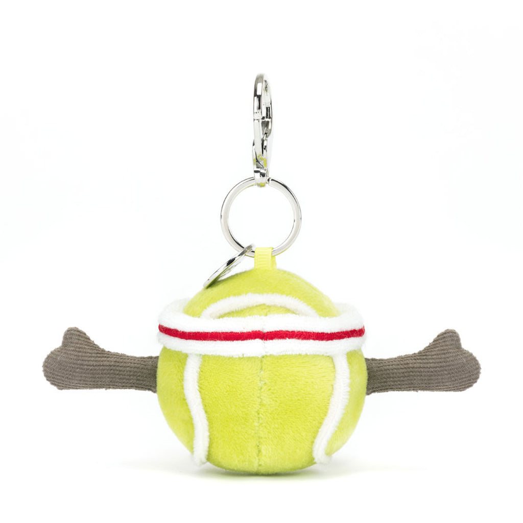 jellycat amuseables sports bag charm tennis