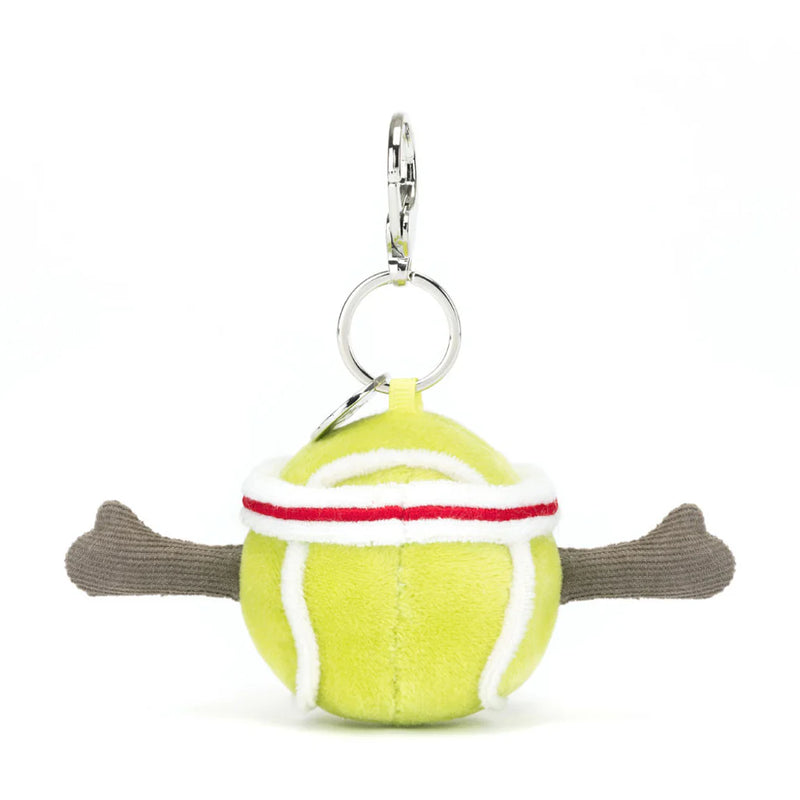 jellycat amuseables sports bag charm tennis