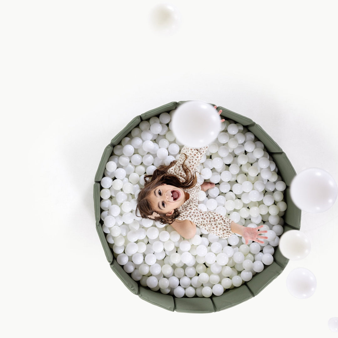 Gathre activity ball pit in thyme green