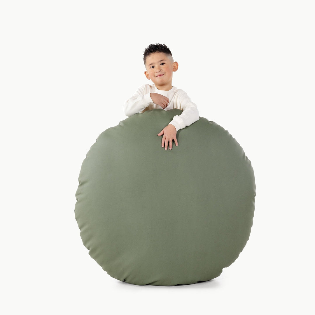 Gathre thyme green floor cushion