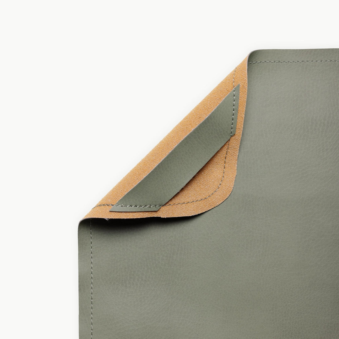 Gathre baby changing mat in thyme green