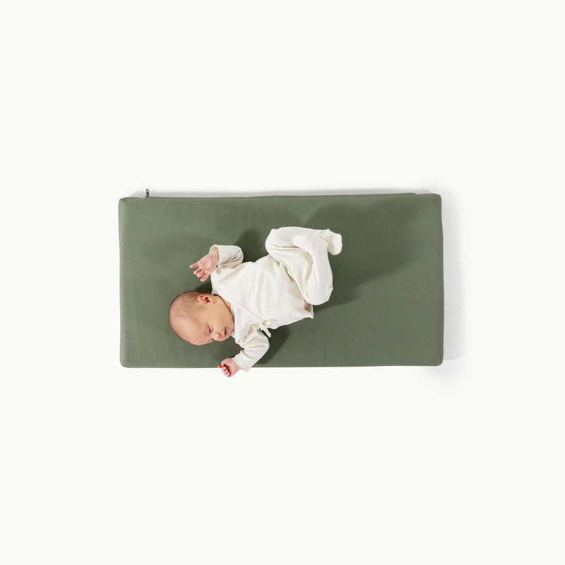 Gathre thyme green changing mat for babies