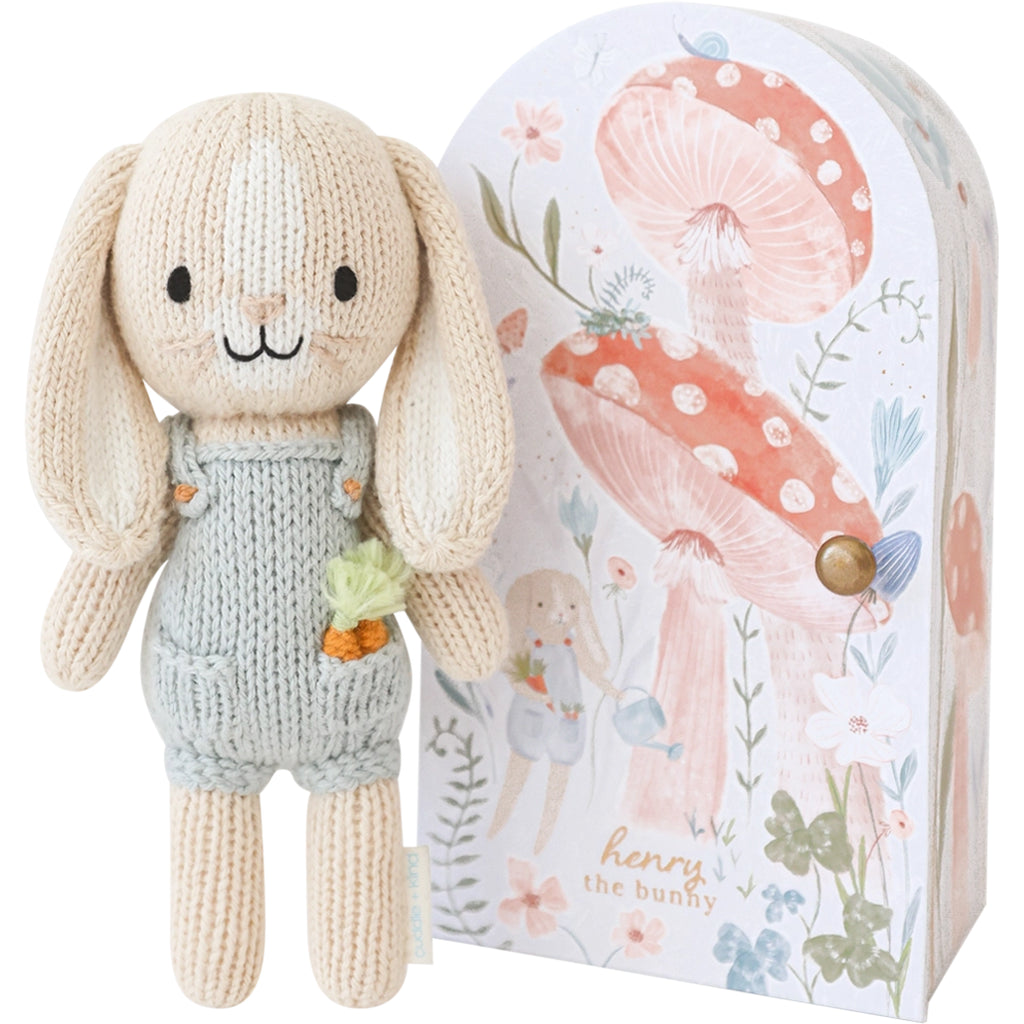 cuddle + kind tiny henry the bunny plush