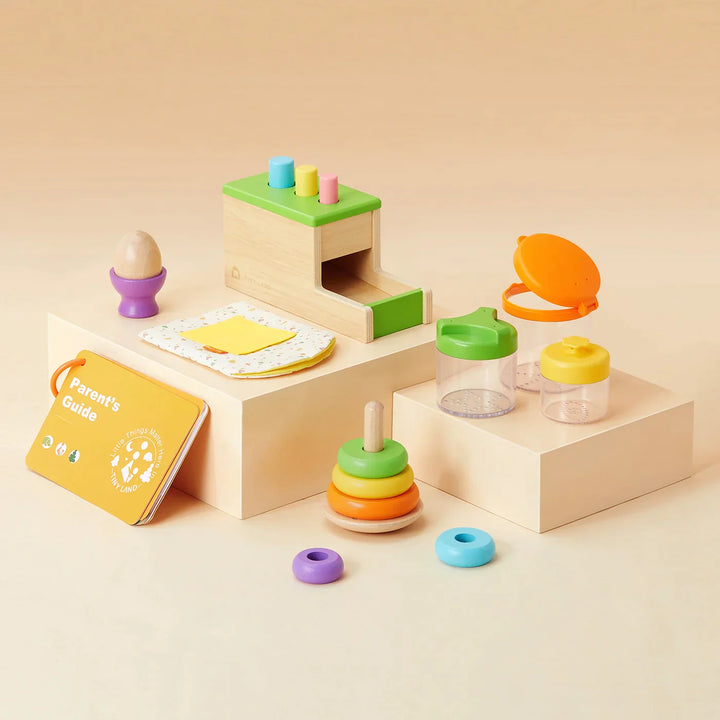 Tiny Land Montessori Toys Set, an educational toy designed to enhance fine motor skills.