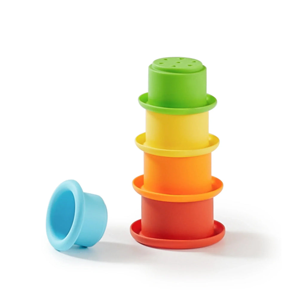 Tiny Land® Montessori Toys Set for Newborns (6-9 month) with rainbow stacking cups