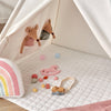 Tiny Land® Teepee for Kids with Mat, kids play tent with play mat