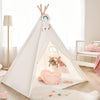 Tiny Land® Teepee for Kids with Mat, kids play tent for pretend play