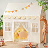 Tiny Land® Natural Cream Playhouse, play tent for kids and toddlers