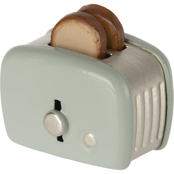 Maileg Dollhouse Miniature Toaster in Mint