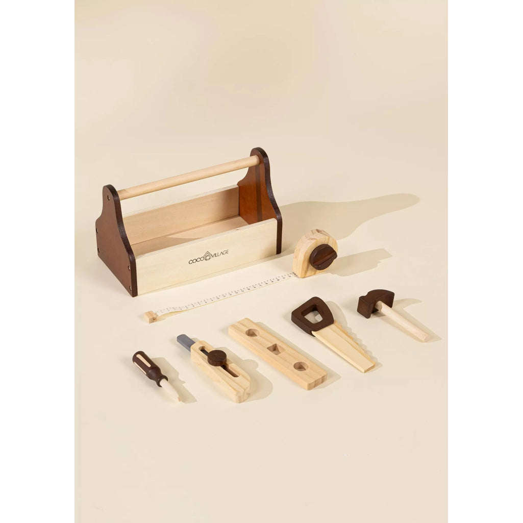 Coco Village wood tool set