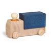 lubulona toy car wood toy blue