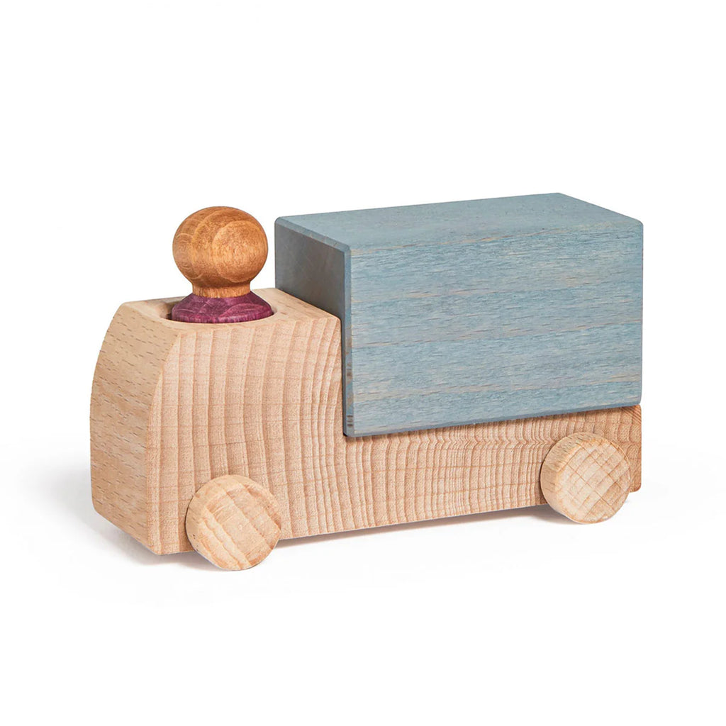 lubulona toy car wood toy grey