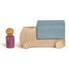 lubulona wood toy grey toy car