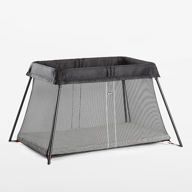 BabyBjorn Travel Crib Light in dark gray