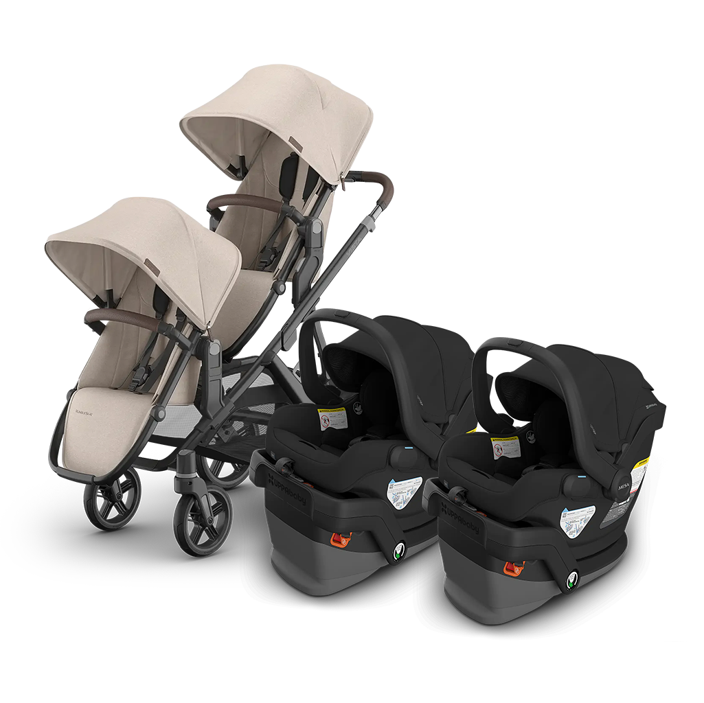 UPPAbaby VISTA V2 Stroller + PiggyBack Bundle in BRYCE