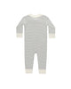 quincy mae micro blue stripe infant pajamas easy pjs for baby 