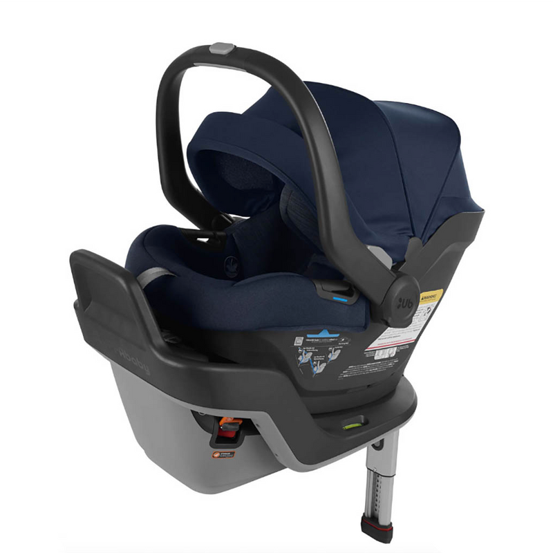 Uppababy MESA MAX baby Car Seat in Noa Navy Blue with car seat base