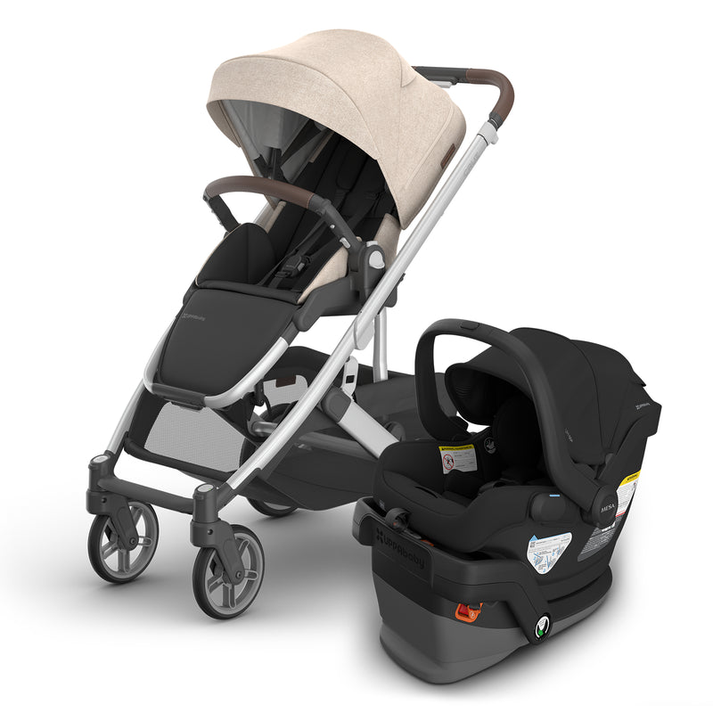 Declan Cruz V3 and Jake Mesa V3 from UPPAbaby offering stroller lightweight stroller travel system features.