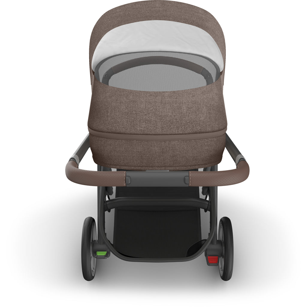 Right side angle of Uppababy Cruz V3 Stroller Owen, lightweight stroller ideal for travel system stroller use