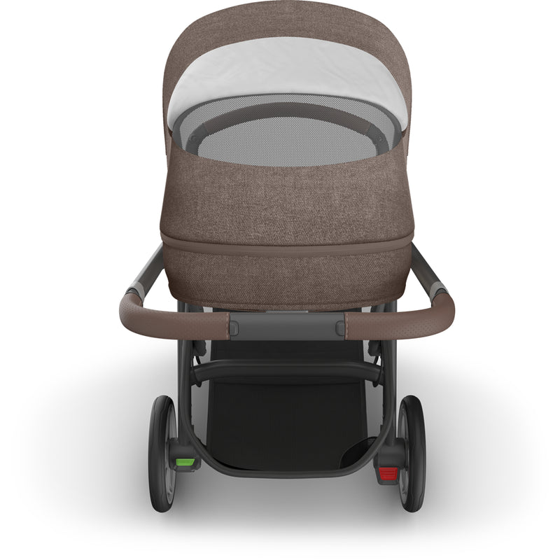 Right side angle of Uppababy Cruz V3 Stroller Owen, lightweight stroller ideal for travel system stroller use