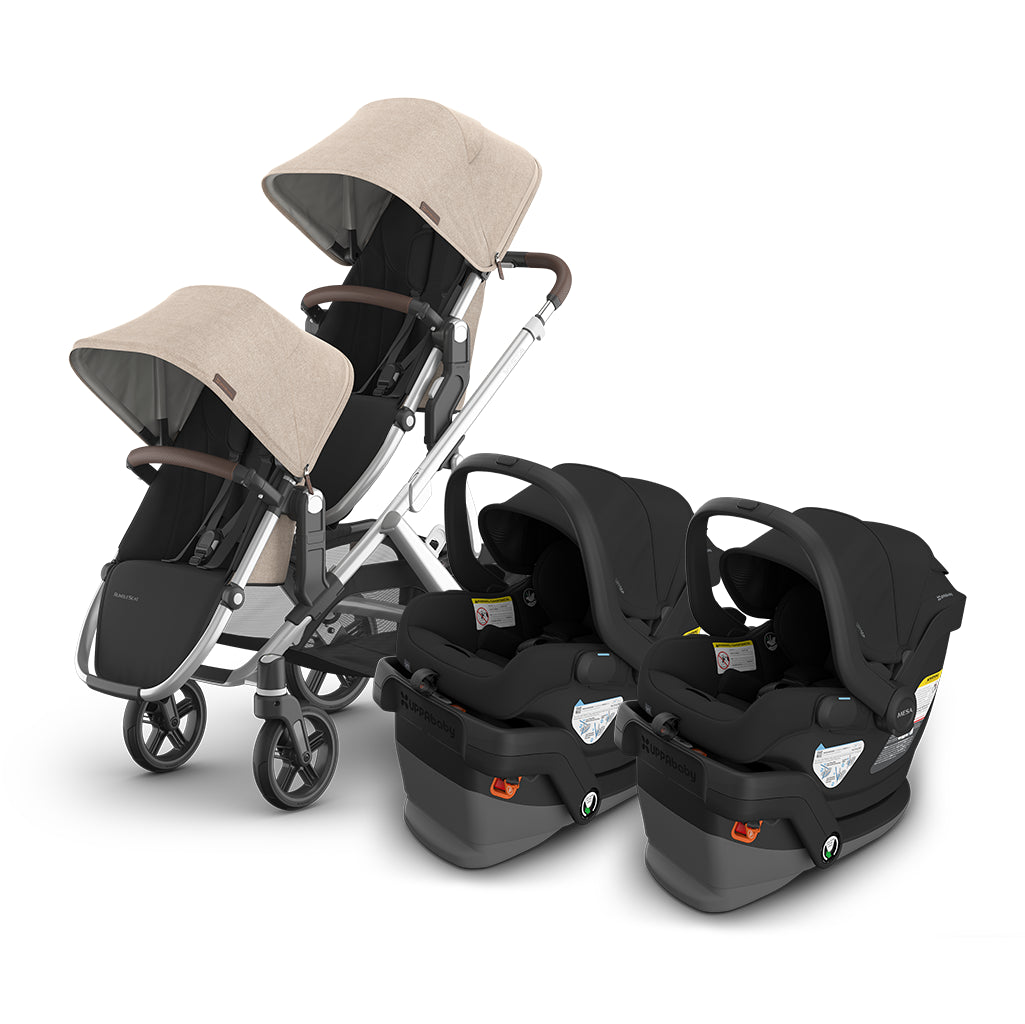 UPPA baby travel system for families vista v3 mesa v3 double infant car seats