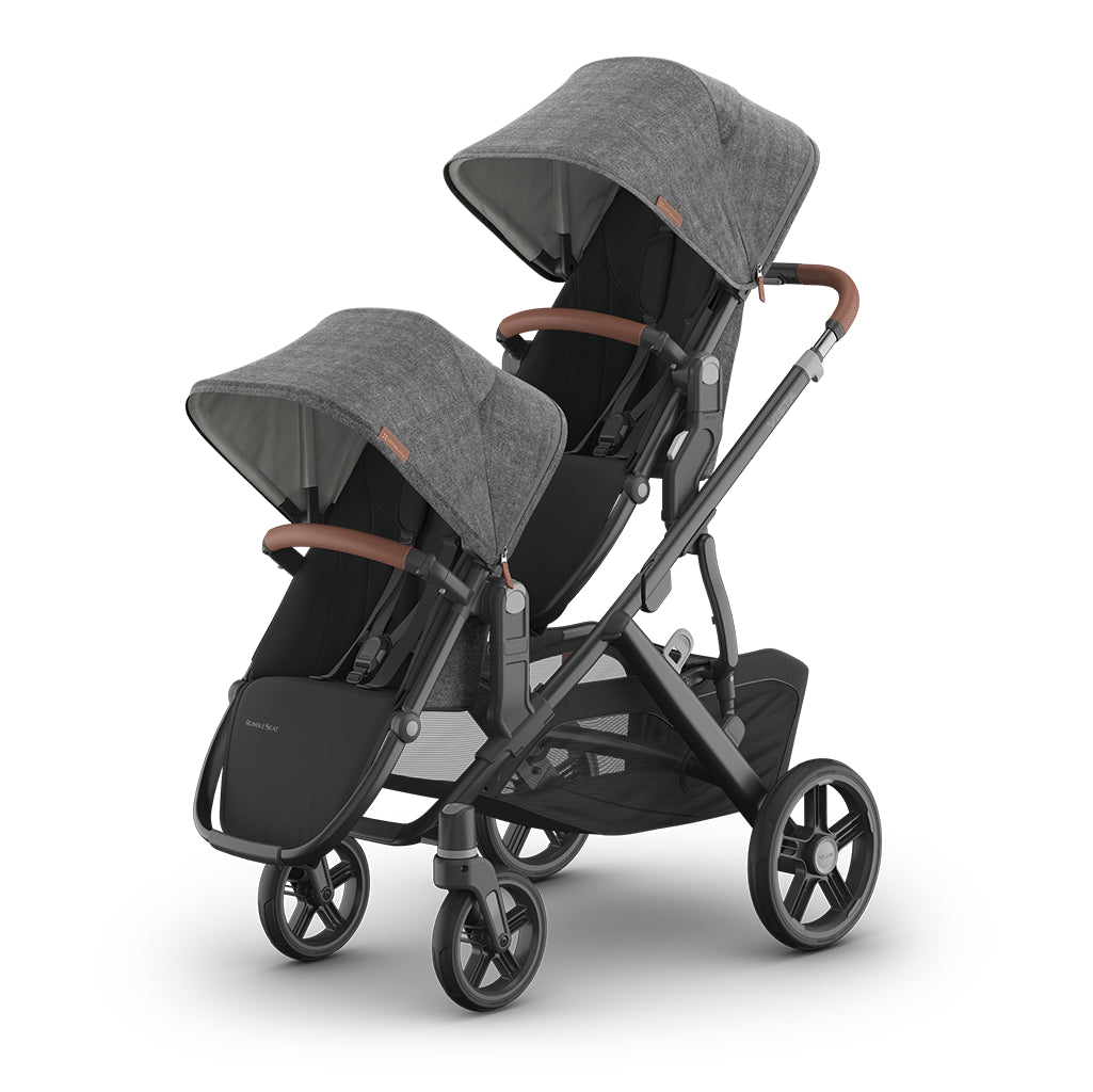 double uppababy stroller twin stroller combo vista v3 greyson grey