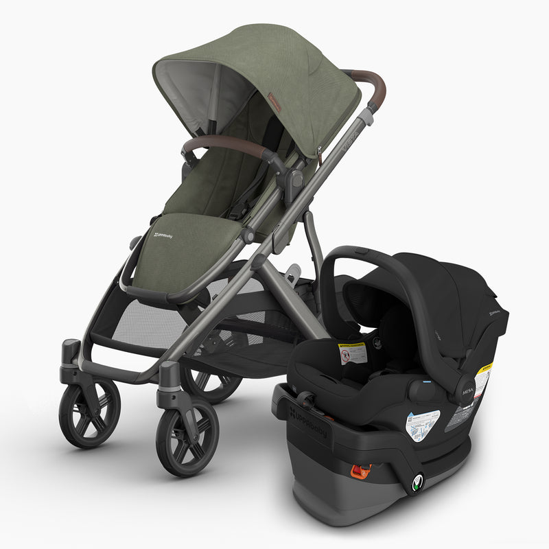 vista v3 uppa baby stroller and jake mesa v3 infant car seat 