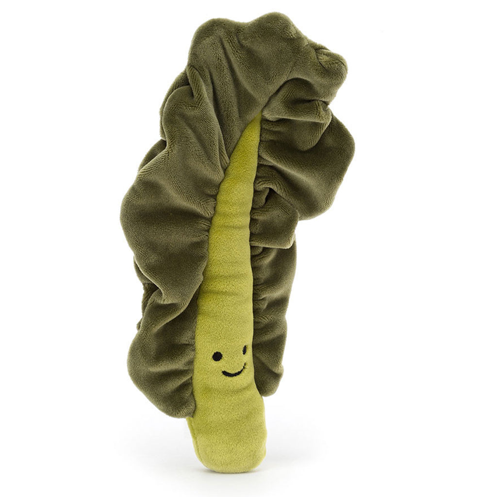 jellycat vivacious vegetables kale leaf