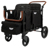 Keenz Vyoo Wagon Stroller in Black Four Seats