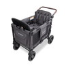 wonderfold w4 luxe pro stroller wagon in charcoal gray grey baby stroller travel system 