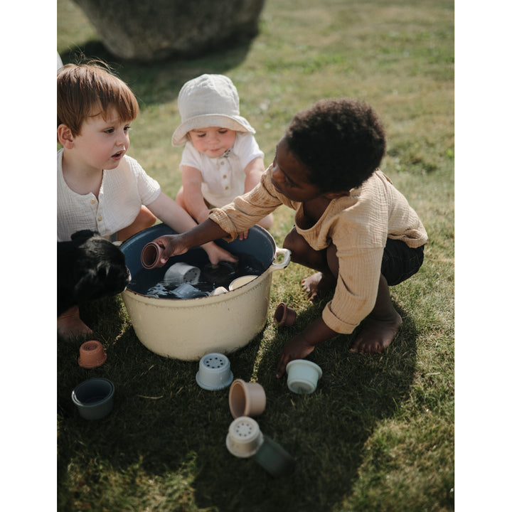 Mushie Cups Stacking Cup Toy Toys for Kids Mushie stacking cup toys for kids that support developmental play