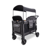 wonderfold w4 elie pro stroller wagon charcoal grey gray wagon for babies wagon for toddlers cooler attached zipper storage 