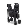 wonderfold w4 elite pro stroller wagon for toddlers jet black four seats 