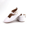 Little Love Bug White Olivia toddler barefoot shoes