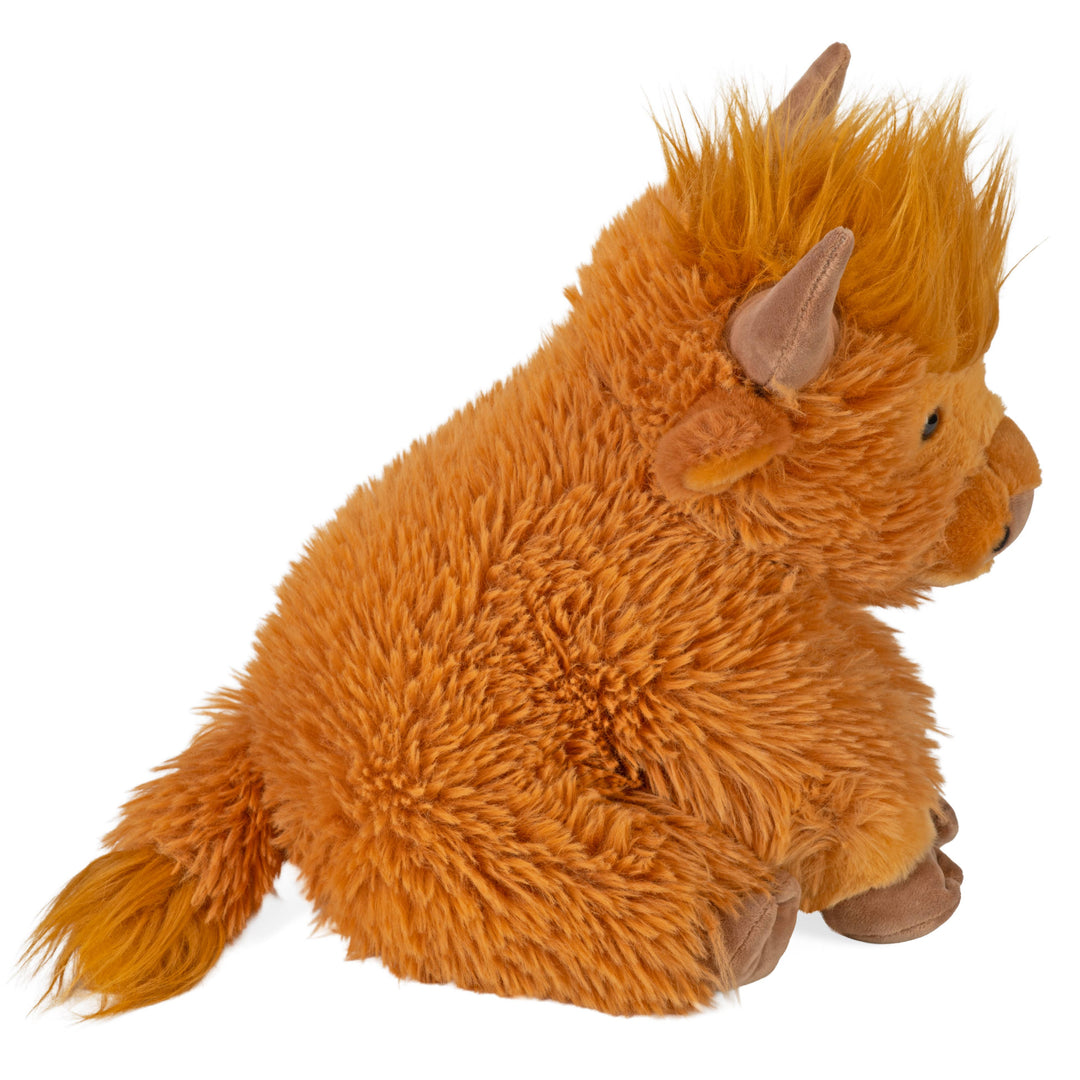 Farm-themed nursery gift: Wild Republic Cuddlekins Highland Cow stuffed toy