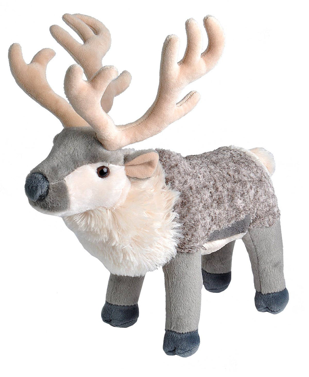 Wild Republic Cuddlekins Reindeer 12 inch stuffed animal, soft holiday reindeer plush