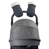 keep baby warm in stroller, cozy winter stroller kit, hands-free stroller warmth, protect baby from cold, soft and insulated gear