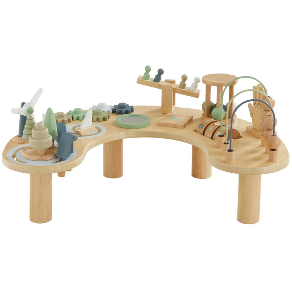 hi low wonder and wise adjustable toddler activity table 