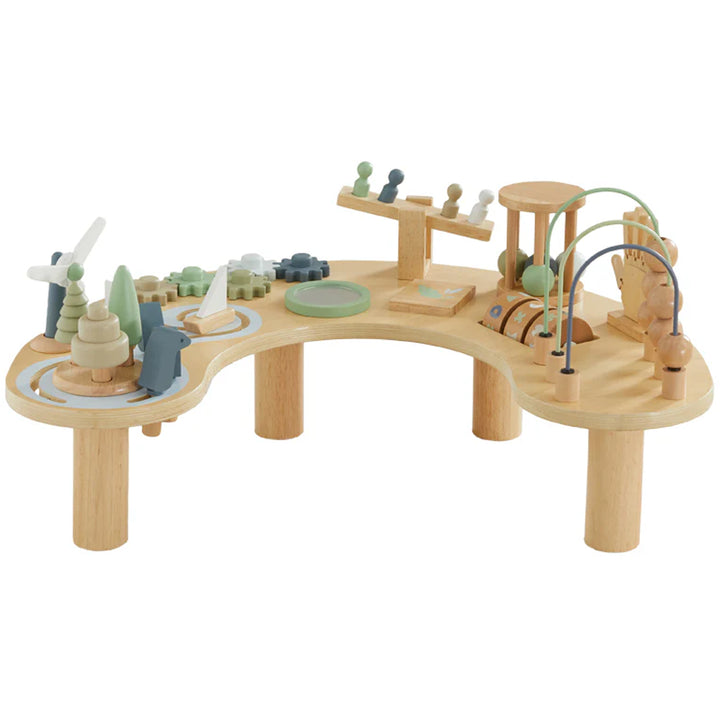 hi low wonder and wise adjustable toddler activity table 