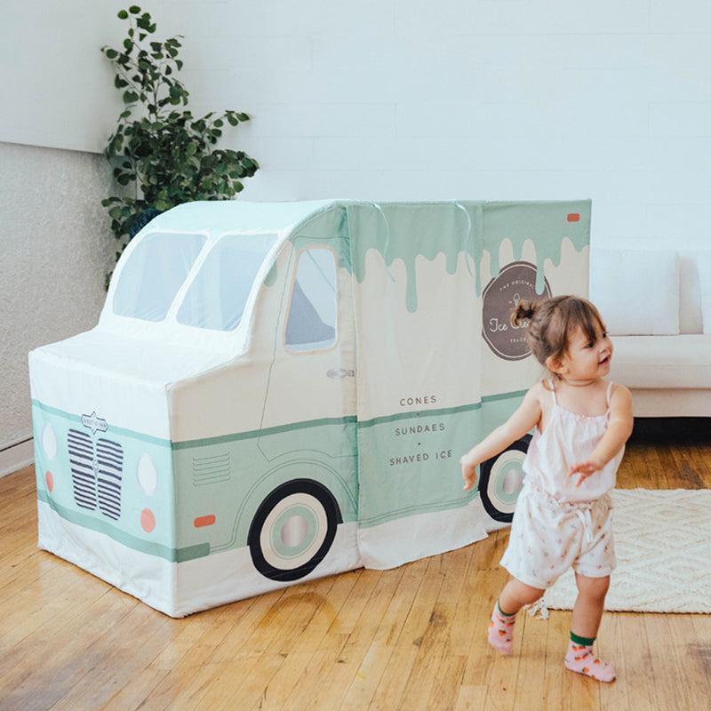 wonder and wise asweet icecream truck playhouse 