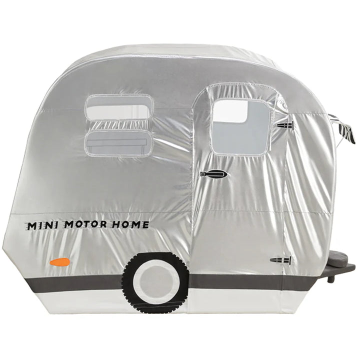 wonder and wise mini silver motor home play tent 