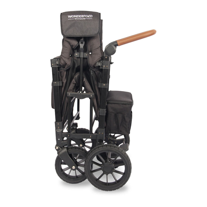wonderfold wagon for children in black w2 luxe stroller wagon for 2