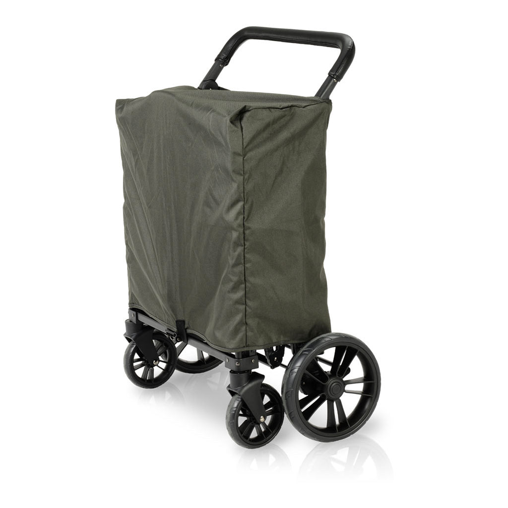 wonderfold wagon stroller XM4 green four seater