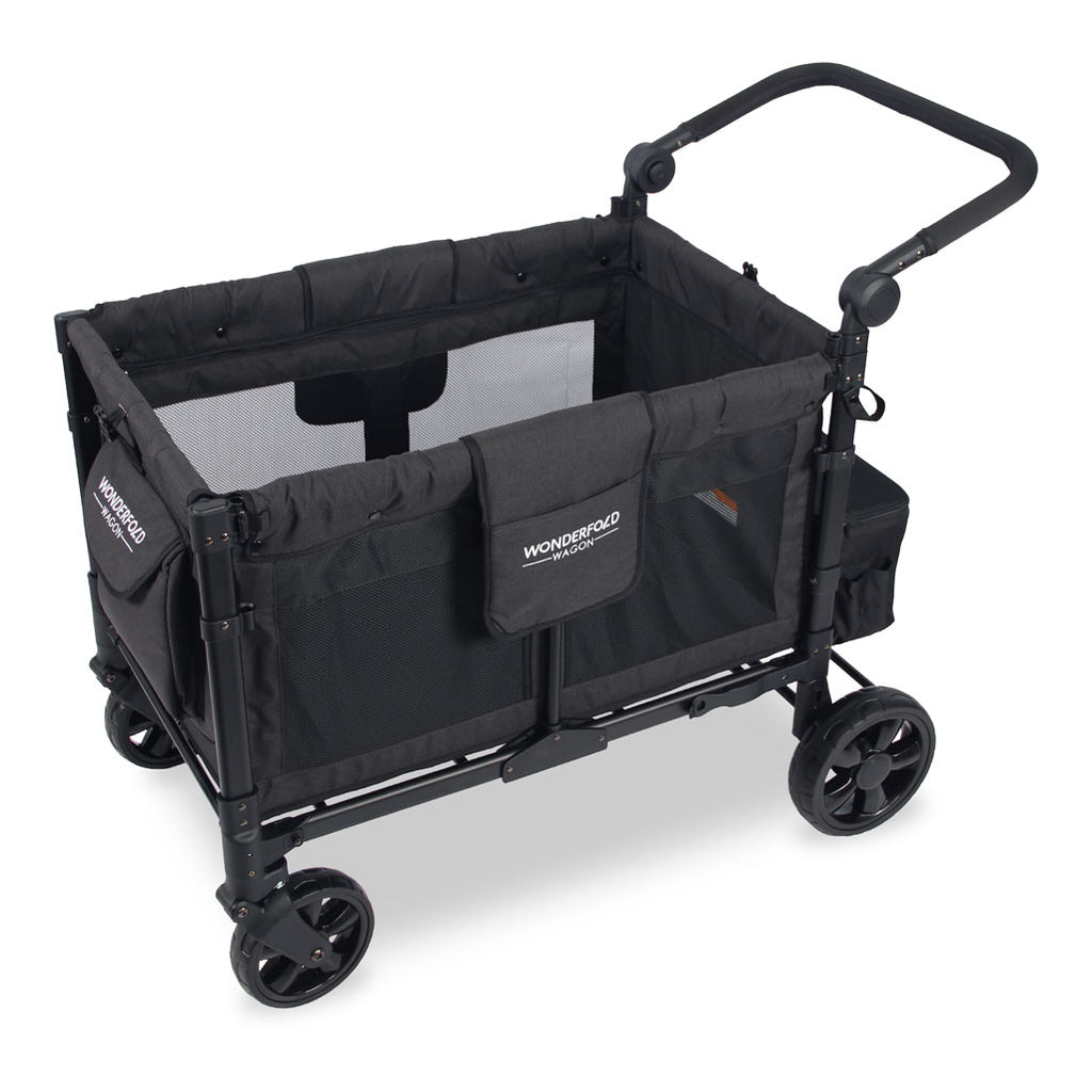 wonderfold stroller wagon in black