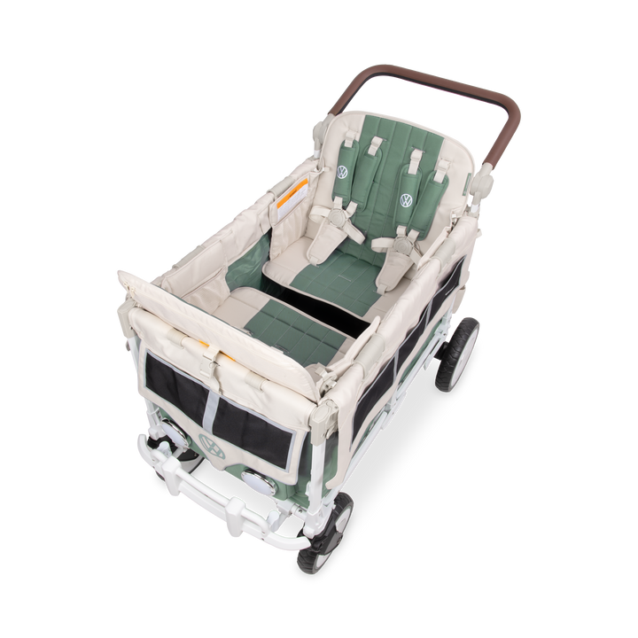 Sage Green VW4 Pro by WonderFold, officially licensed Volkswagen 4-seater stroller wagon