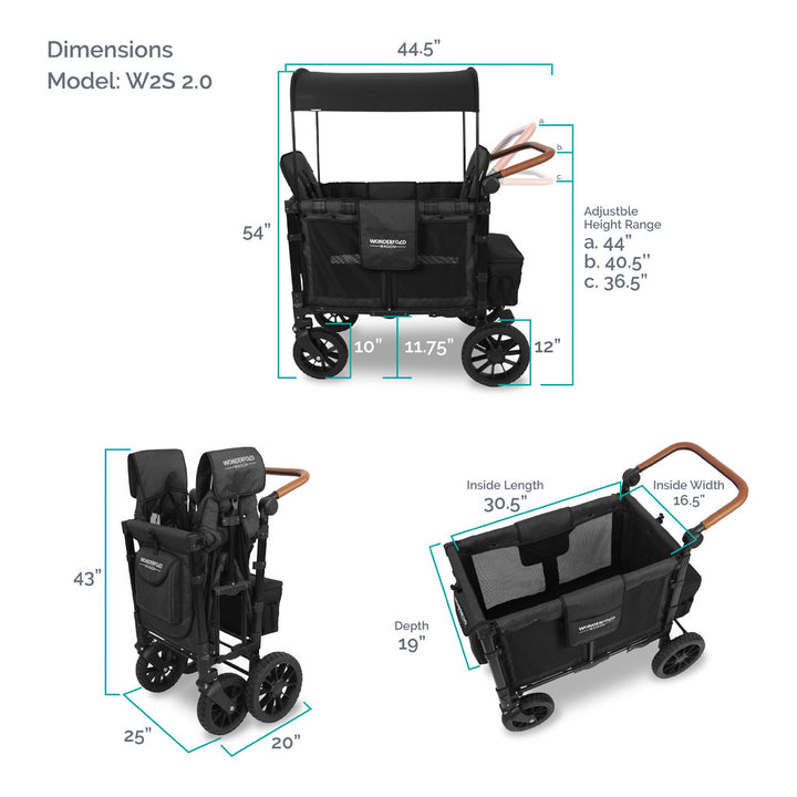 Best wagon stroller wonderfold wagon w2 dimensions